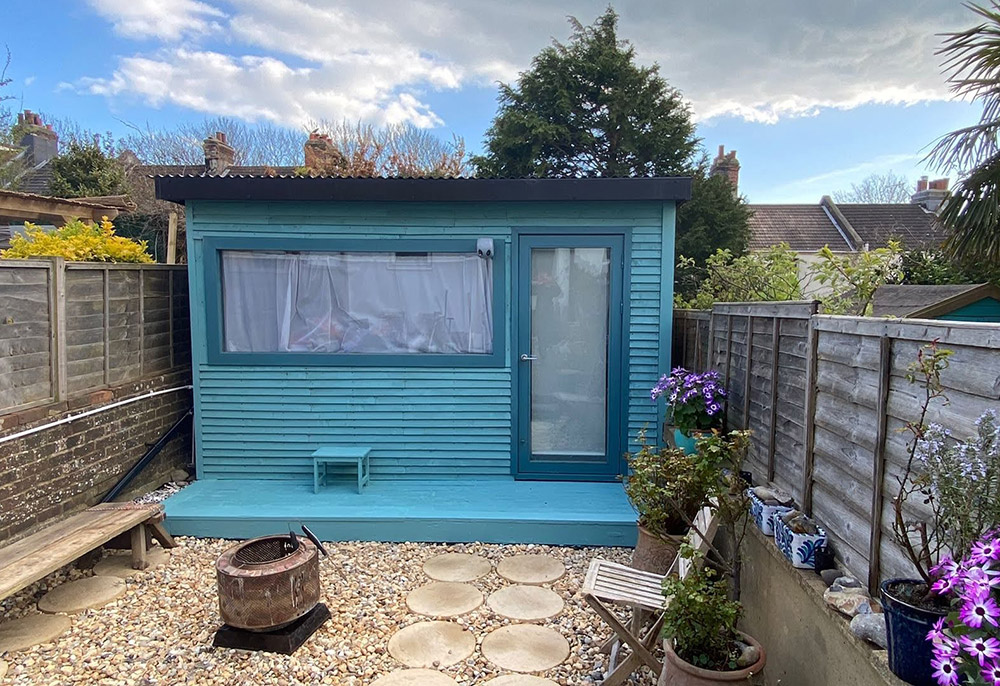 garden wooden shed