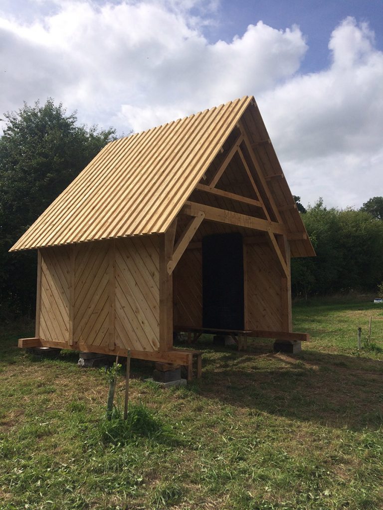 sussex timber framed small hut