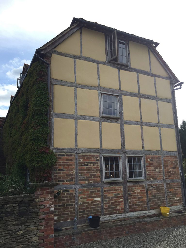timber framed house in sussex